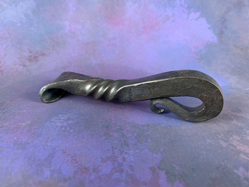 Hand forged bottle opener