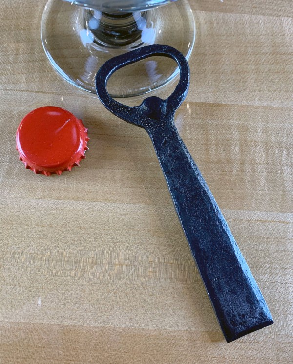3/4" church key bottle opener