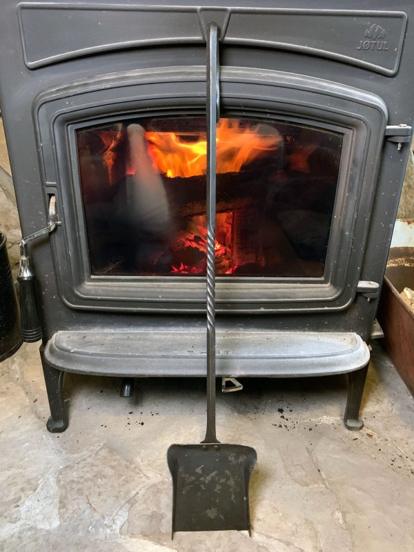 forged ash shovel