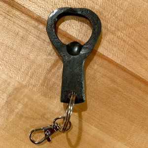 keychain church key bottle opener