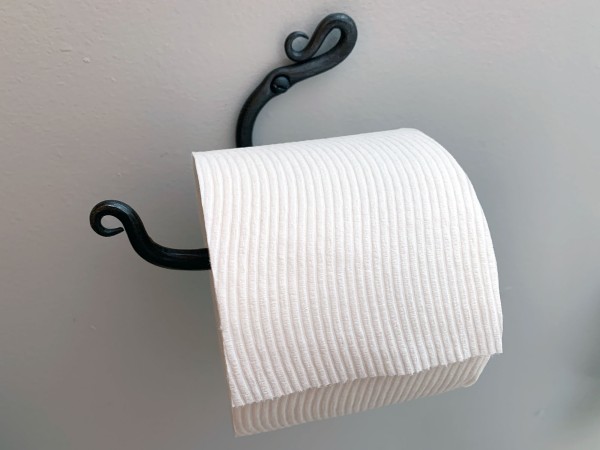 art nouveau style toilet paper holder