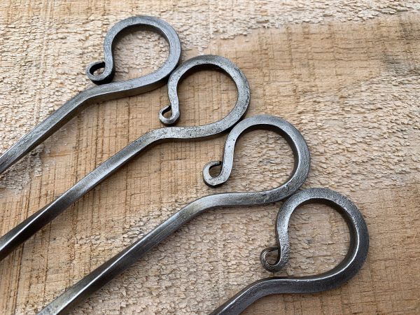hand-forged skewers