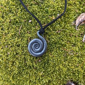 fiddlehead pendant