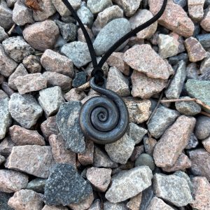 spiral pendant