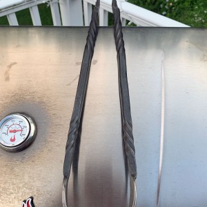 forged grill tongs