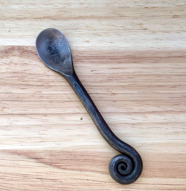 fiddlehead spoon for charcuterie