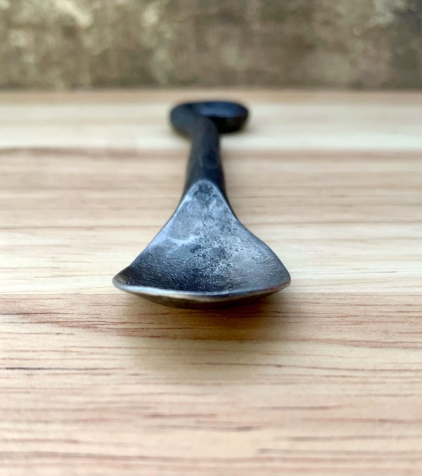 hand-forged spoon