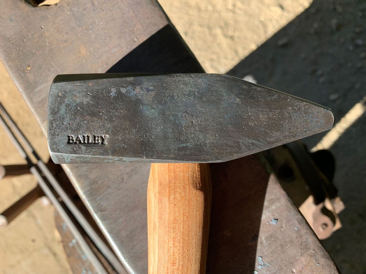 Bailey blacksmith cross pein hammer