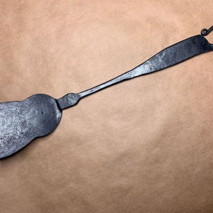 hand-forged colonial spatula