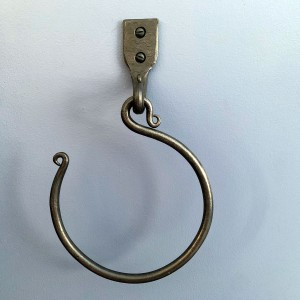 hand-forged hand towel ring