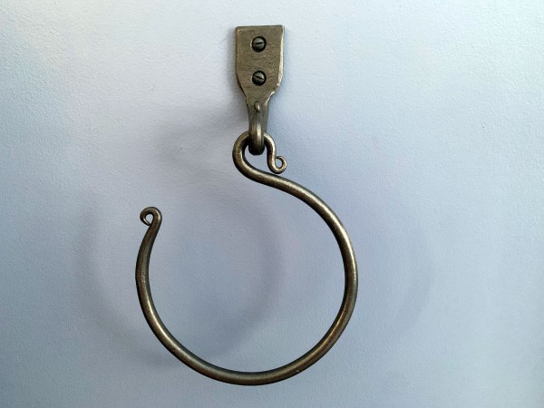 hand-forged hand towel ring