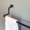 hand made towel bar