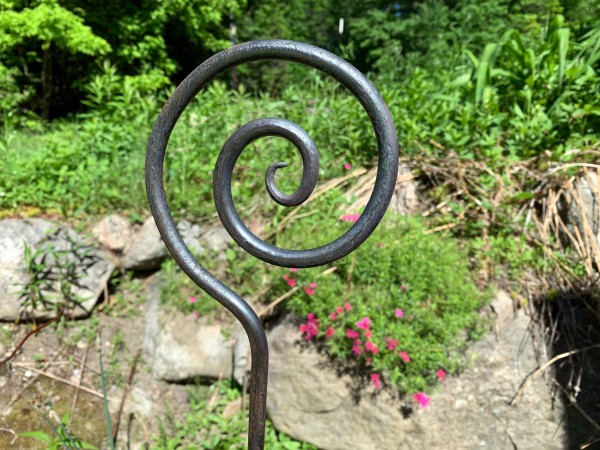 metal garden stake