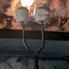 roasting marshmallows