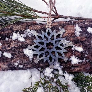 snowflake tree ornament