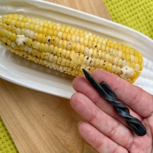 rustic corn cob holders