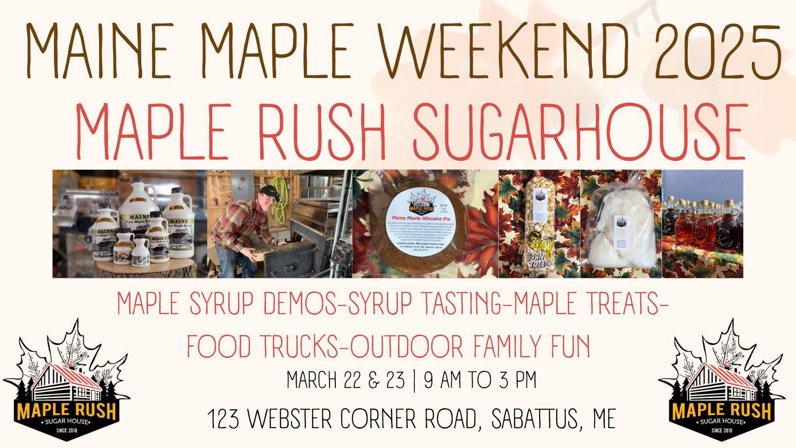 maine maple weekend 2025