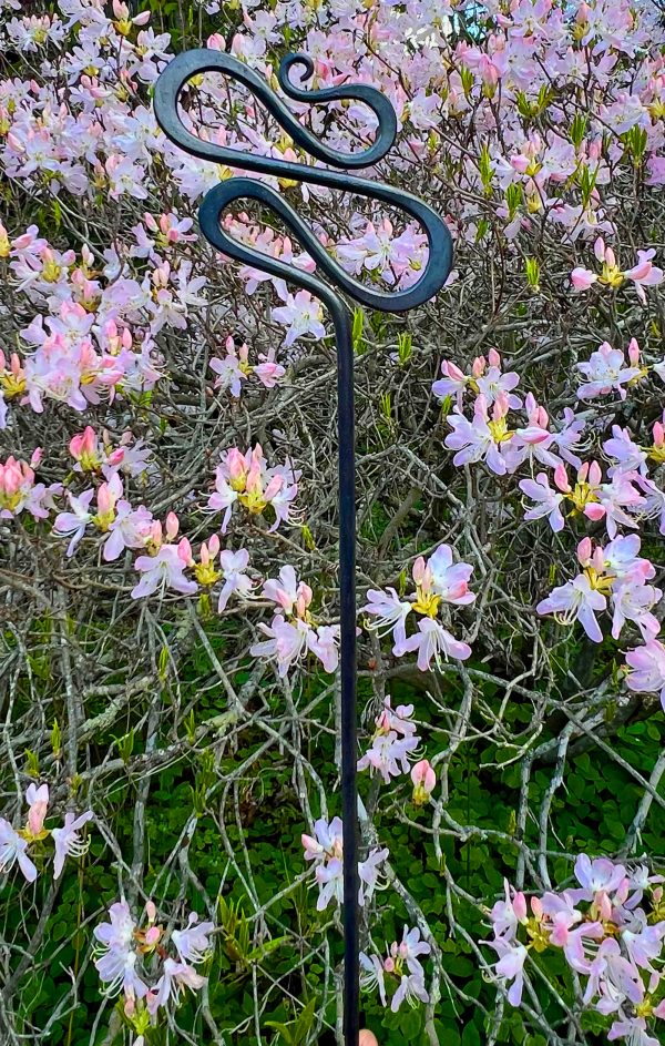 forged whimsical garden ornament