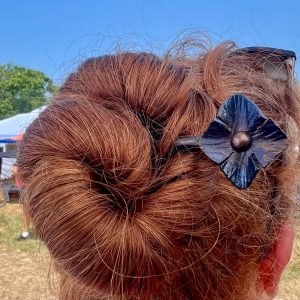 elegant flower hair stick