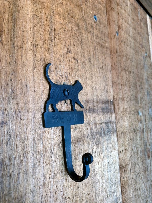 hand forged cat hook