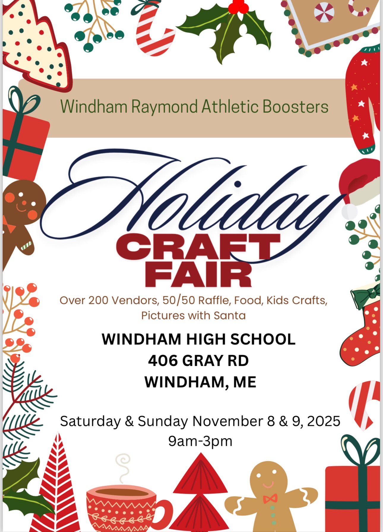 windham highschool craft fair
