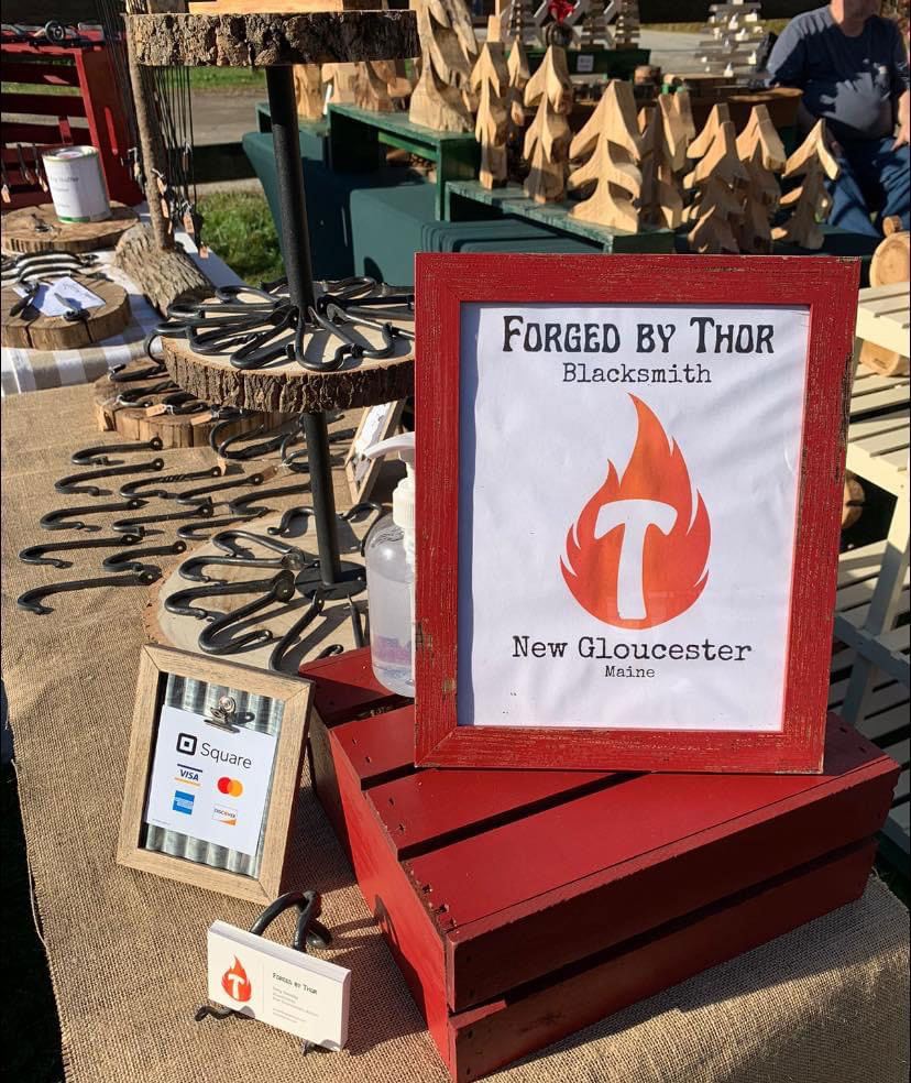 The start of my blacksmithing business